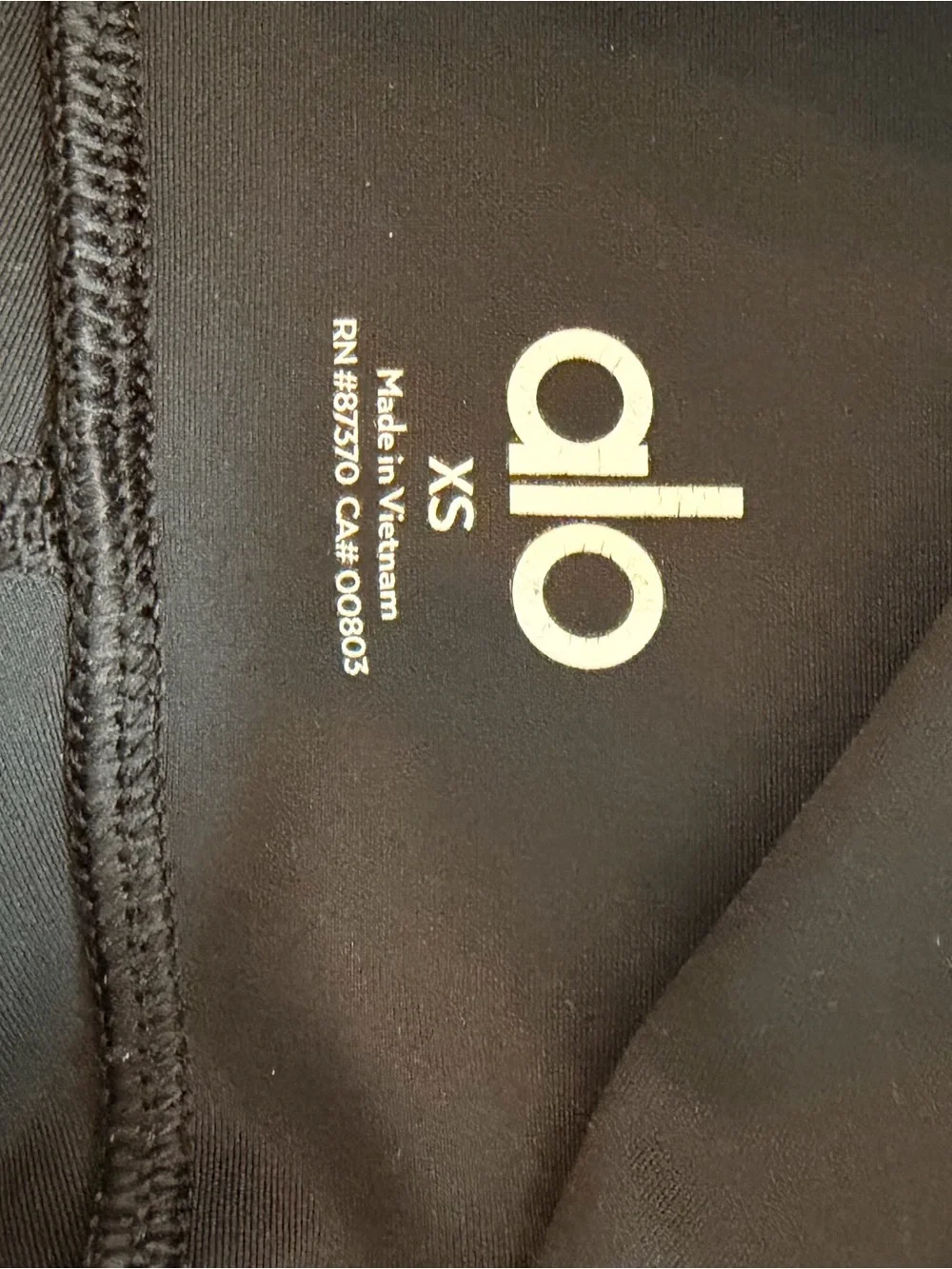 2 pairs ALO Yoga Black High-Rise Leggings -
